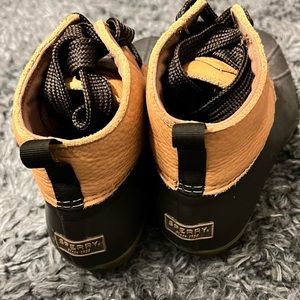 Sperry Saltwater starlight leather tan boot